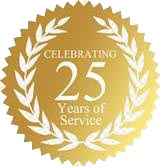 Celebrating Our 25th Year in Business